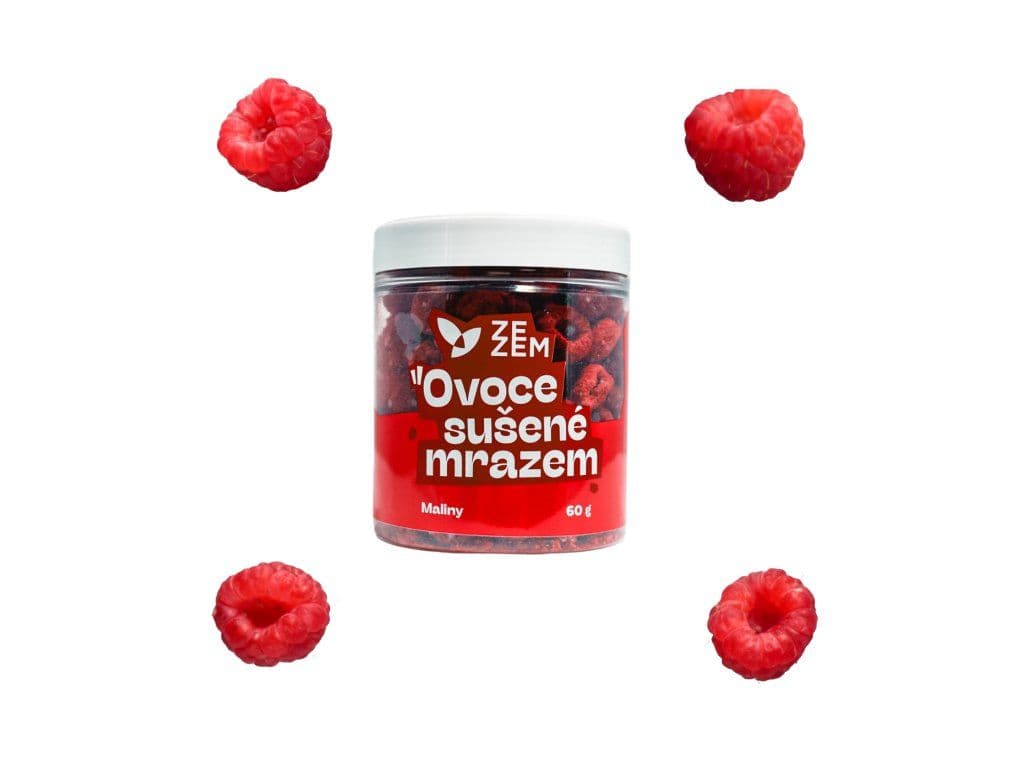 Maliny sušené mrazem